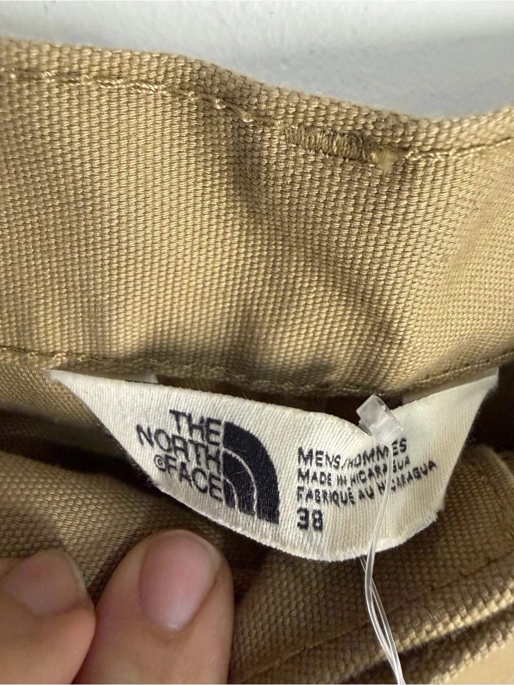 The North Face Shorts Mens Size 38 Hiking Daytrip Cargo Shorts Kelp Tan Cotton
